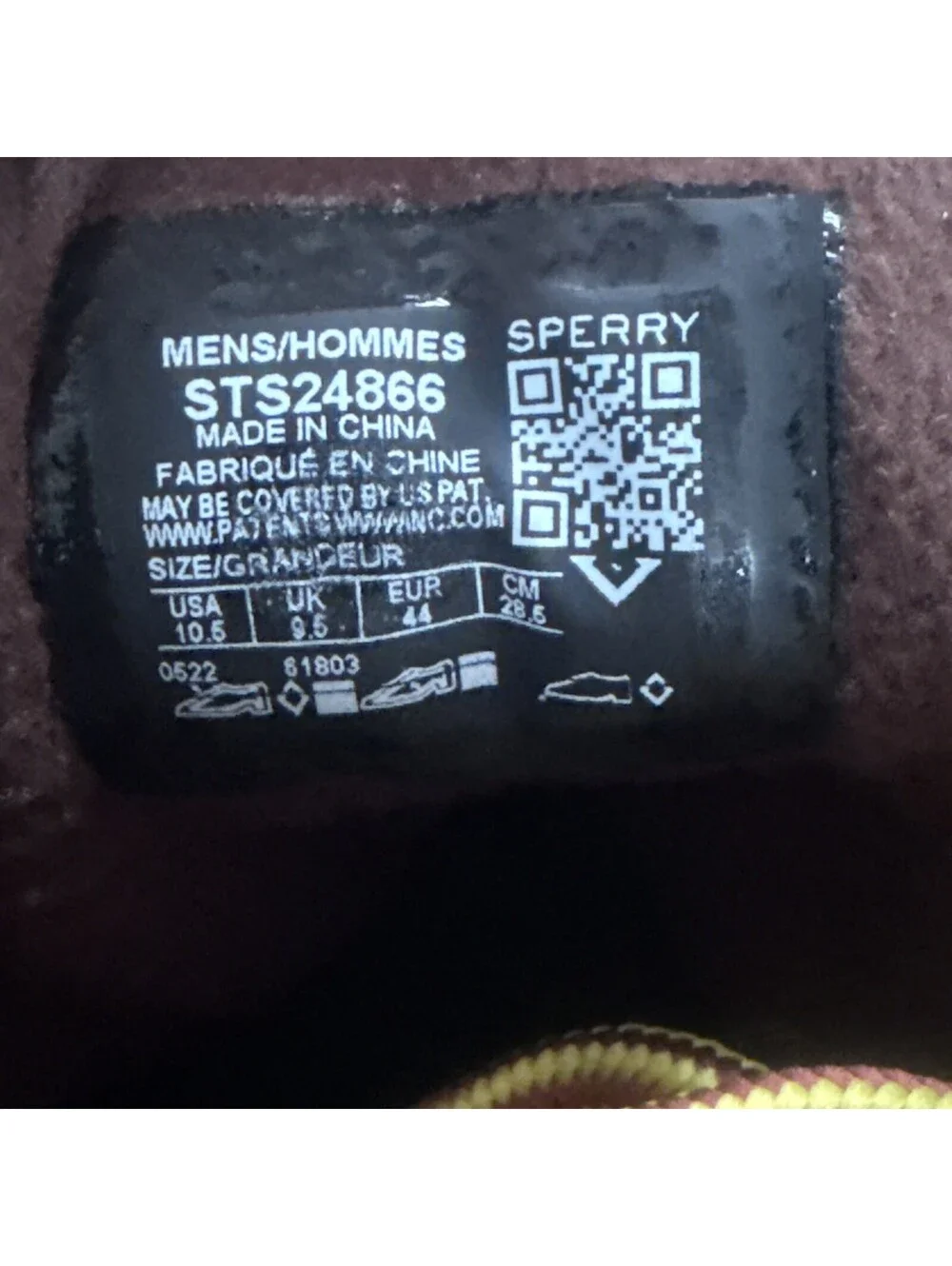 Sperry Snow Boots STS24866 Brown Waterpoof Rubber Soles Topsider Lace Up Accents